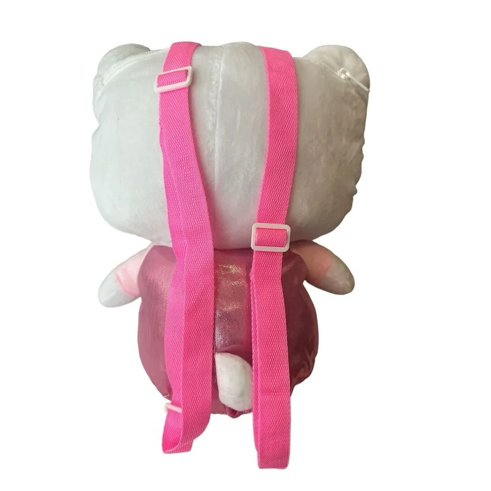 NWTHello Kitty Plush Backpack Multi-Color 14.5 